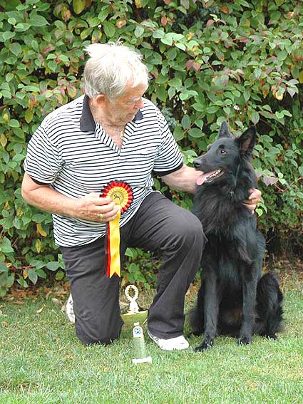 Winners of the Obediance first class, Olav and Xon